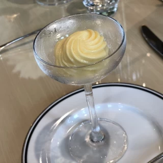 お口直しのアイス