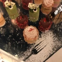 試食会のスイーツビュッフェ
