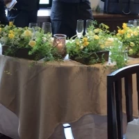 メインテーブル装花