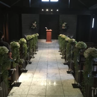 蔵のチャペルがステキです