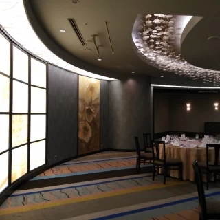 天井が綺麗です