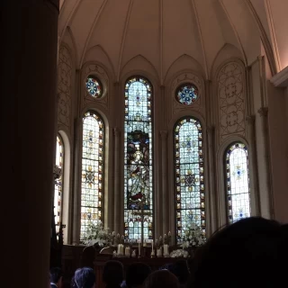 ステンドグラスです