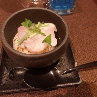 お茶漬け。おなか一杯でしたが、さらさらと食べました。