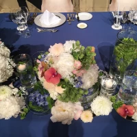 新郎新婦装花