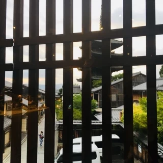 五重塔が見える
