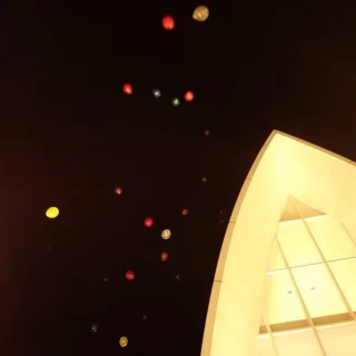 夜でも綺麗な演出ができます