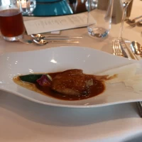 メインの牛肉おろしポン酢