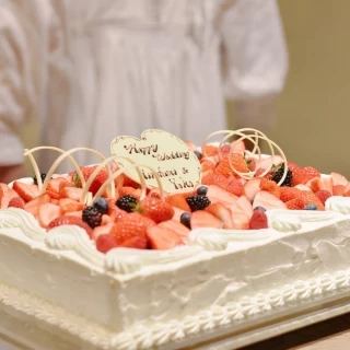 プラン内のケーキも可愛く満足でした。