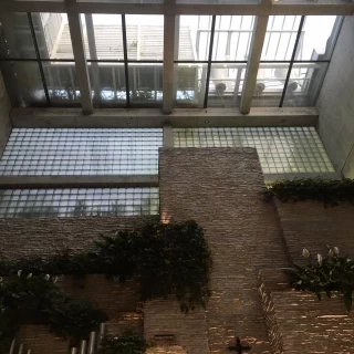 チャペルの吹き抜け部分