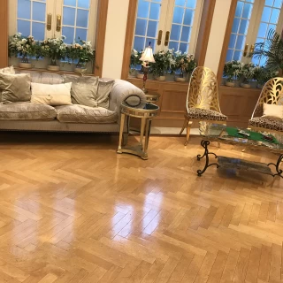 披露宴会場脇のゲストスペース