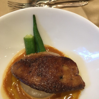 このお料理を試食会で食べて、式場をここに決めました！笑