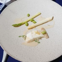 お魚料理です