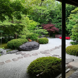 披露宴会場から見える日本庭園|511777さんのよし川の写真(673459)