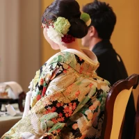 最後まで悩んで決めた色打掛ですが、悩んでよかったと思います