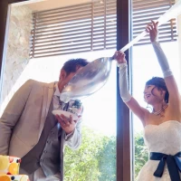 巨大スプーンを使ったファーストバイトは盛り上がります！
