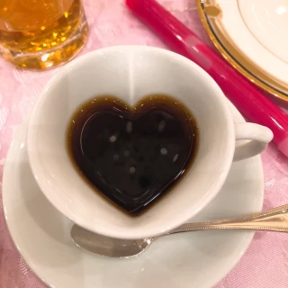 ハートのマグカップ
