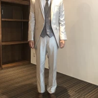 旦那試着