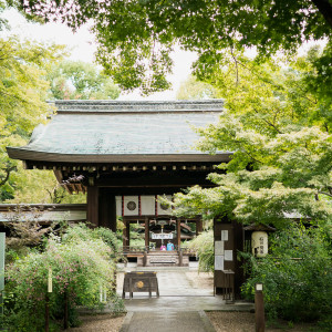 神社入口|512074さんの梨木神社の写真(675040)