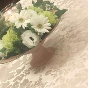 ゲストテーブル装花|512125さんの東武ホテルレバント東京の写真(675105)