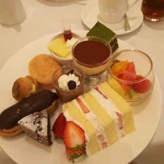 デザート ビュッフェの一部