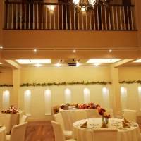 披露宴会場内の2階ベランダ