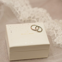 ウエディングベールと結婚指輪