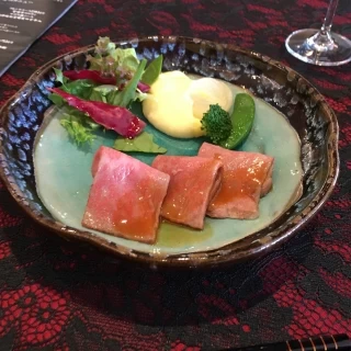 試食料理（ローストビーフ）