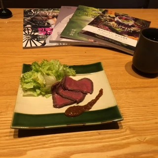 試食料理（ローストビーフ）