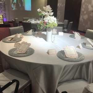 3階披露宴会場 テーブル|512866さんのオリエンタルホテル広島の写真(678272)