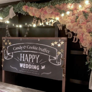 会場のサイドにも素敵な装飾されていました。|512914さんのWedding Space Lover's Place（ウエディング取扱終了）の写真(678537)