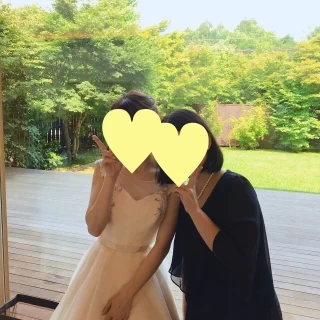 ガーデンの緑が綺麗です