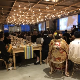 最後のエンドロールを退場せずにゲストと一緒に見ました☆