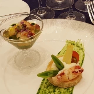 美味しくてオシャレな盛り付けの料理がたくさんでした