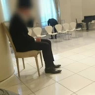 写真撮影まえです。