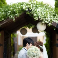 モッコウバラの綺麗な時期に撮ってもらいました♩