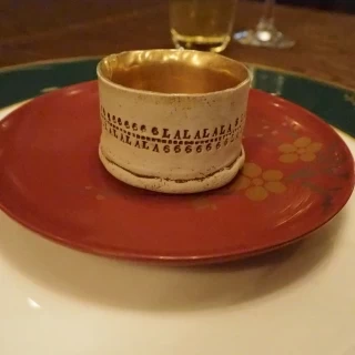 お料理の前に出汁が出ました
