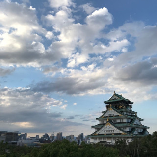大阪城が目の前