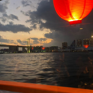 屋形船からの夕焼け|513506さんの湯島天神の写真(681955)