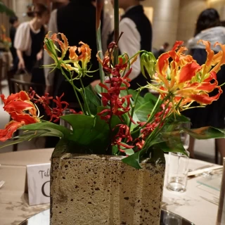 テーブル装花