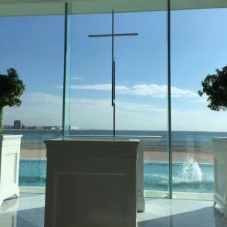 海が綺麗です。
