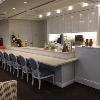 ゲストの待合のためのカフェです。
