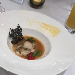 真はたのサフランスープリゾット
