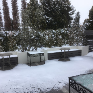 雪が積もってますが庭です。|513680さんの&MINORIE（ミノリエ）の写真(682264)