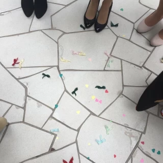リボンシャワー