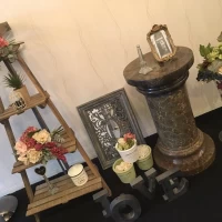 ゲストをお出迎えする持ち込み品