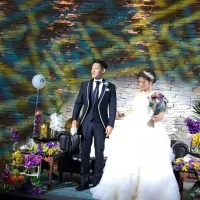 披露宴会場の雰囲気