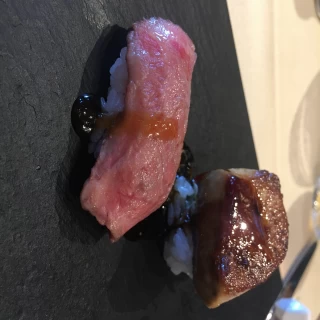 フォアグラと神戸牛