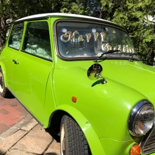 アフターセレモニーの場所にディスプレイしてあった車