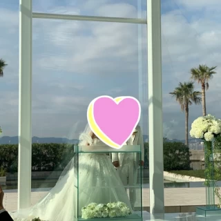 リゾート感たっぷり♡
奥には神戸の街が見えます