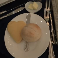 ハートモチーフの料理がたくさん